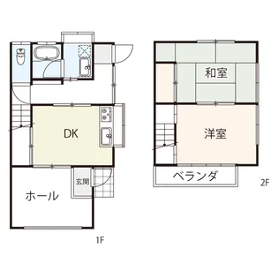 広島県福山市三吉町4【一戸建】の間取り