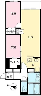 東京都日野市多摩平6【アパート】の間取り
