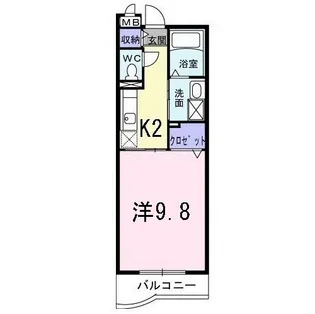 プロムナ-ド【1階】の間取り