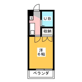 WOODBELLIIA【1階】の間取り