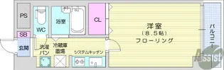 グラン・ルシールキワ【2階】の間取り