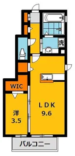 プリマコート【1階】の間取り
