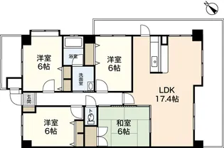 ステラkoi【2階】の間取り