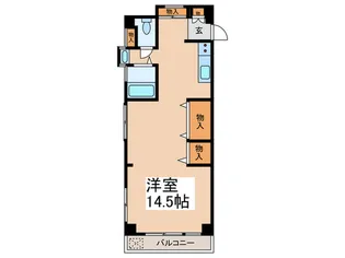 メルヴェイユ湘南【3階】の間取り
