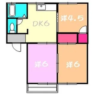 コーポOMA【1階】の間取り