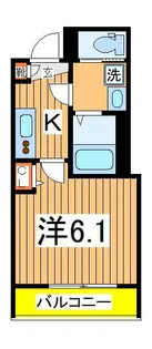 GRADUS柏2【1階】の間取り