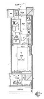 レグラス横浜吉野町【9階】の間取り