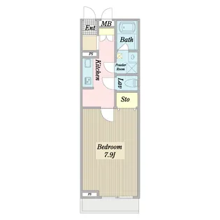 Clair【2階】の間取り