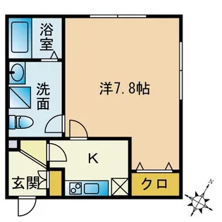コンポジット久が原【3階】の間取り