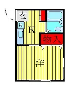 ベイホーム11【1階】の間取り