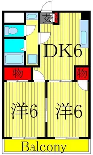 WestinPark東綾瀬【4階】の間取り