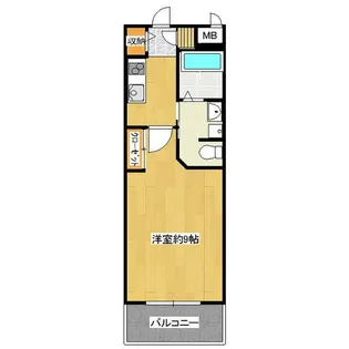 グランインカム16【2階】の間取り
