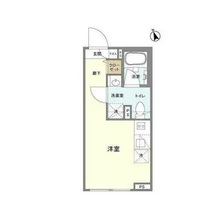CARITAS用賀【4階】の間取り