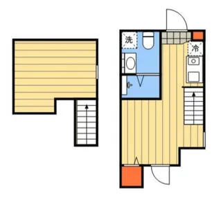 東京都足立区綾瀬1【アパート】の間取り