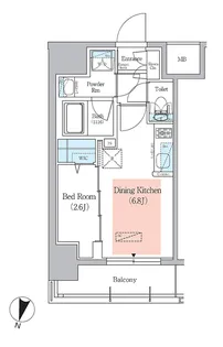 東京都千代田区神田小川町1【マンション】の間取り
