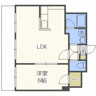 アルバ桑園【6階】の間取り