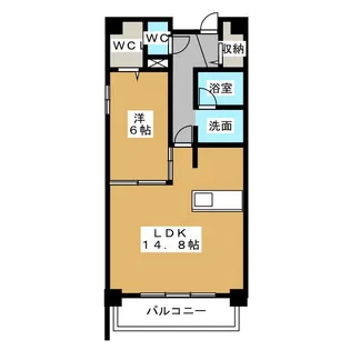 Pace Palazzo【8階】の間取り