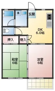 ファミリーハウスSS【2階】の間取り