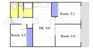 アクセスワケ【3階】の間取り