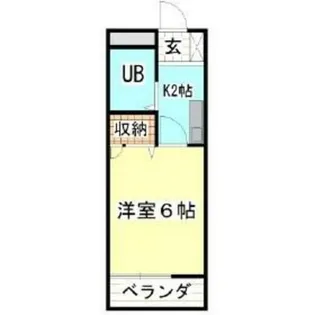 ガーデンシティーA【1階】の間取り