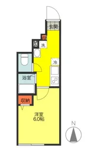 ミハス三鷹台【1階】の間取り