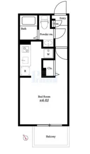 ブランシェ文京白山II【1階】の間取り