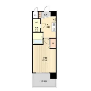 パークフラッツ金山【4階】の間取り