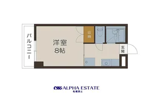 リバーウォーク草牟田【7階】の間取り