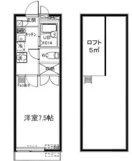 メインシティガーデン 華【2階】の間取り