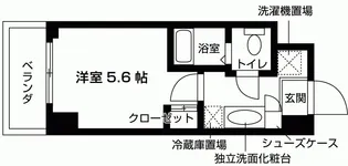 ウエリスアイビー門戸厄神【2階】の間取り