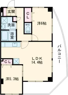 パッセ【3階】の間取り