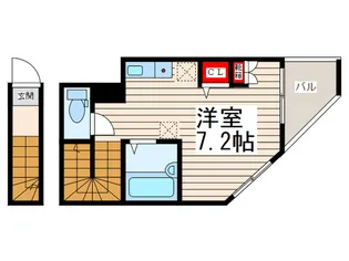 MID瑞江【2階】の間取り