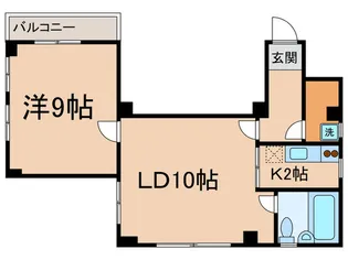 ハイツ正山【3階】の間取り