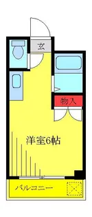 ハイム北の森【3階】の間取り