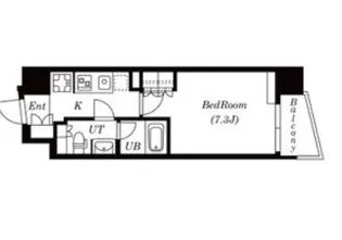 プラチナレジデンス【7階】の間取り