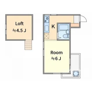 サンハイム上井草【1階】の間取り