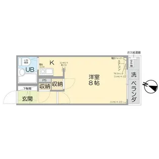 もんず【2階】の間取り