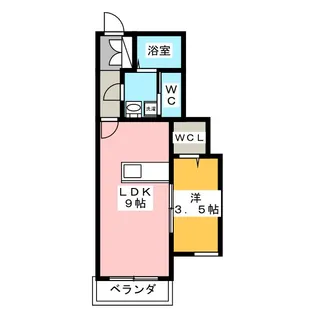 CITYCOURT 東陽町【3階】の間取り