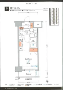 エストゥルースプラスサウス大阪【12階】の間取り