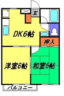 コミュニティープラザM【2階】の間取り