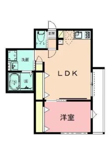 リヒト根岸【3階】の間取り