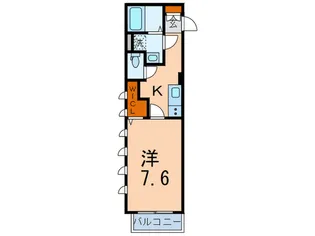 メルヴェール西片【3階】の間取り