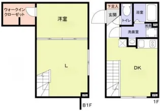 VISTA MAGOME【1階】の間取り