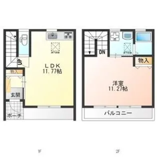 サニーハイツ【1階】の間取り