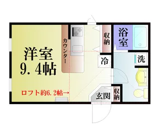 プリマガーデン弐番館【2階】の間取り