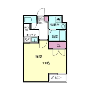 サンブリッジ大野【2階】の間取り