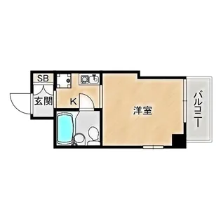 センターハイム大宮【6階】の間取り