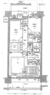 エスリード姫路【13階】の間取り