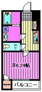 メルディア川口西青木【3階】の間取り