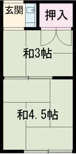 大和荘 別館【2階】の間取り